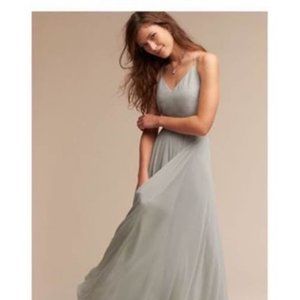 Jenny Yoo Inessee Dress in Morning Mist Size 00